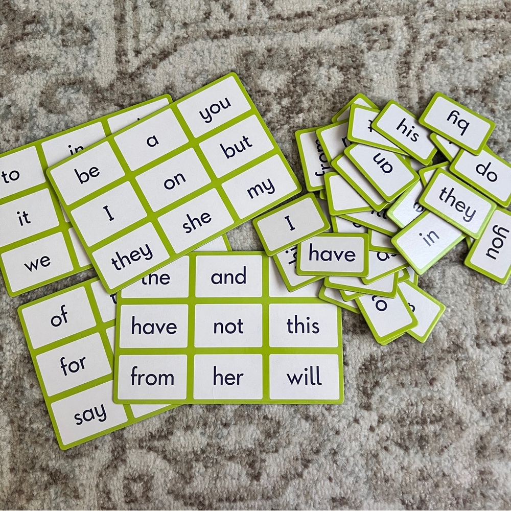 Sight Word Bingo Game - Picture 2 of 3